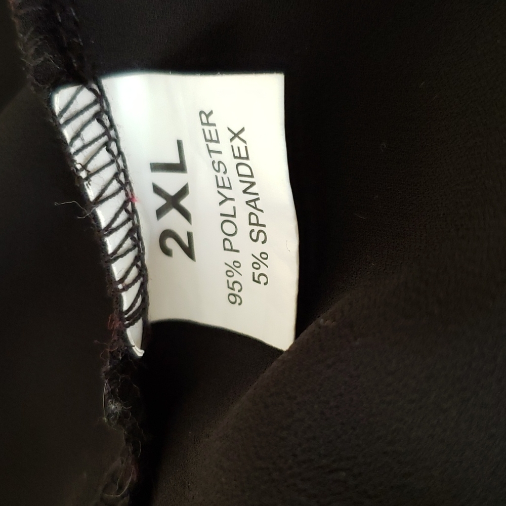 Women's 2xl Black Swim Cover Up